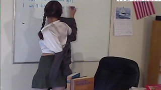 Hot girl moans in excitement as she fingers her tight pussy