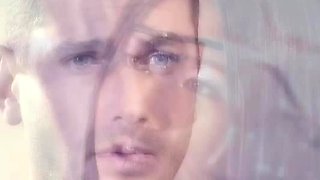 Two bi boys with a hot blonde babe hardcore fuck