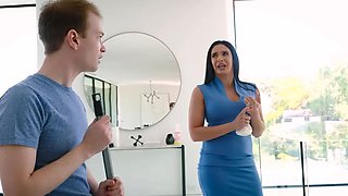 Totally stacked cougar stepmoms decide to prize their stepsons