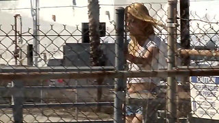 Incredible teen enjoys a huge cock