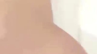 Small tit GF gives POV blowjob on my denim