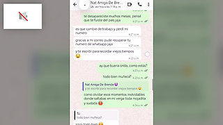 Hot Chat with My Girlfriend's Friend with Happy Final
