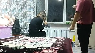 Beauty small tit amateur teen masturbating her shaved pussy