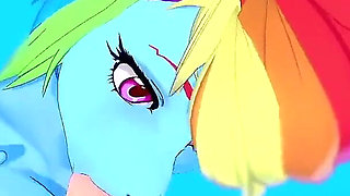Rainbow Dash Gives Blowjob in POV - My Little Pony Friendship Is Magic Hentai Parody