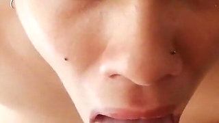 Cum Brushing and Cum Play