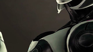 Eva Special Delivery - Futa Sex Robot Fucks Her 3D Animation