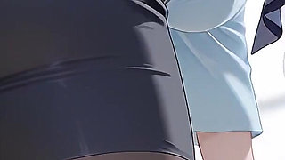 Frieren Came to Her Boss to Ask for a Raise, Frieren Has Sex with Her Boss, Frieren Hentai Cosplay