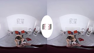 Paulina Soul VR Porn: One Finger Challenge Turns Into Fuck - VirtualTaboo