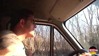 Older Blonde Picked to Suck and Fuck