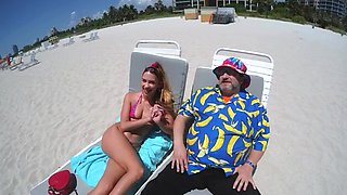 Khloe Kapri gets naughty in a bikini with Dean VD