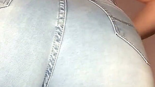 Fetish Tight Jeans Clenching My Bubble Ass JOI Cum Countdown