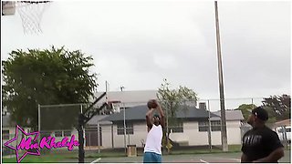 First 3ome And Gets Her Pussy Stretched By Two Monster Cocks