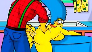 Marge Simpson anal sexwife
