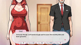 Alone with My Stepsister [ Taboo Hentai Game ] Ep.1 Seeing His Stepsis Panties Made Him Hard Right Away!