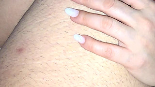 Step mom hand get closer to naked Indian step son big dick