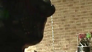 Humiliated hand in ass