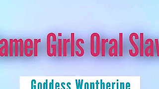 Tbq0019 Gamer Girls Oral Slave Goddess Wontherine