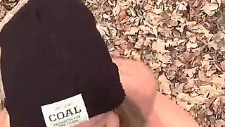 Stripping Naked and Getting Fucked in the Forest