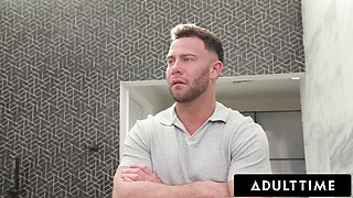 Massage lady Kelly Carpice rides her redhead ass down Seth Gamble