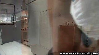 Exxxtrasmall small blonde hotty rails cock