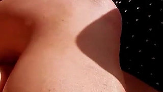 Blonde skinny teen Sofia banged by stepdad on the beach