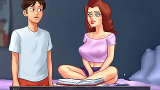 Becca Was Horny She Loves Riding Me Roxxy Watching Us Summertime Saga