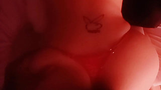 Tiny pussy hungry for cum