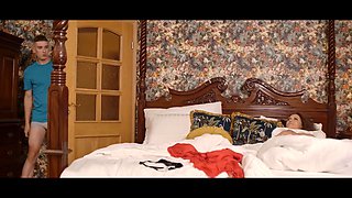 Kristina Grace & Axel Angelise get kinky with some hot mature sex in a bedroom