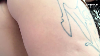 Facesitting and Farts Under a Skirt Without Panties