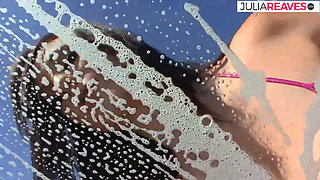 She washes his car and he can fuck her afterwards