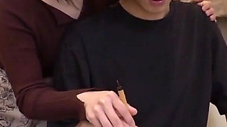 Part 1: Erotic Calligraphy Wife! Nipple & Clit Stop-and-flick Female Body Brush!