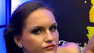 Brunette Ggg Slut Swallows Cocks and Cum in Wild Blowbang