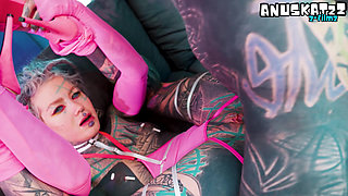 Alt Dreadhead Slut Takes Hard BWC Anal - Gaping & ATM