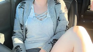 Getting off while parked at rest stop