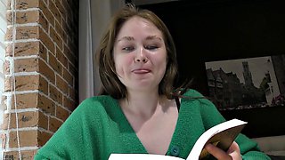Chubby White Slut and Petite Chocolate Girl Master Handjobs and Blowjobs Before Taking Thick Cumsh