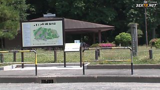 Japanese Babe caught by surprise & have sex