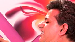 Two provocative black haired teen sluts screw for cum hub