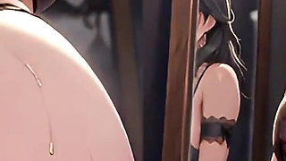 Unfaithful Wife Fucked in the Clothing Fitting Room - Uncensored Hentai - Ai