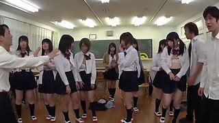 T28-452 Orgy Cum School Girls Group Hypnosis Pt1