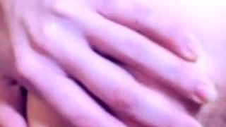 Blonde Amateur Shows Off Her Puffy Nipples on Webcam