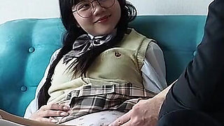 Asian Schoolgirl and Her Teacher - How to Be a Pornstar Lesson