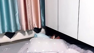 Close up Asian sex scene with cunt around her dick