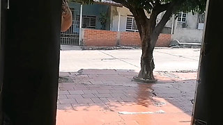 Colombian BBW Shows off Her Big Ass