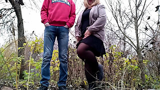 Stepmom's Sexy Holes in Nature