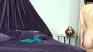 Nina Winslet Defloration First Time Interracial Threesome