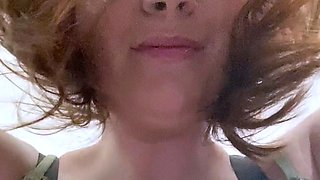 Chubby milf strip show her big boobs webcam