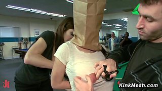 Haley Cummings Massive Bosoms Public Drill