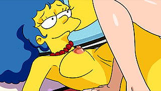 Marge  futa x Francine fuck