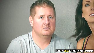 Brazzers - therapist adventures - my husband is right outside... gig starring Reagan Foxx and johnny