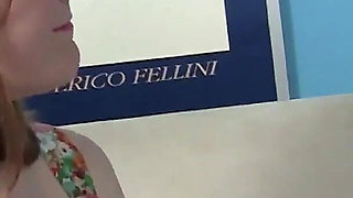 She has just turned eighteen and Ariel Stoman a slut with a shaved and tattooed vagina likes to get penetrated in her pussy